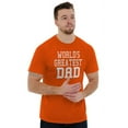 thumbnail image 3 of Father's Day World's Greatest Dad Men's Graphic T Shirt Tees Brisco Brands S, 3 of 6