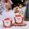 thumbnail image 2 of Christmas Cupcake Cups 50Pcs Cake Packaging Food Grade Unique Snowmen Elk Tree  Cupcake Cups, 2 of 4