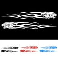 thumbnail image 5 of 2Pcs Flame Totem Car Motorcycle Creative Decals Stickers Reflective, 5 of 5