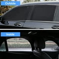 thumbnail image 2 of KANCOKIT 2 Packs Car Front Side Window Sun Shades Double Mesh Cover Screen UV Protection, 2 of 11
