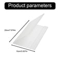 thumbnail image 1 of 10pcs V-type Acrylic Business Card Price Label Display Holder Table Number Stand, 1 of 4