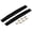 Black, variant on Teak Tuning Fingerboard Board Rails - Gem Edition Yellow