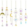 thumbnail image 1 of 6pcs Suncatcher, Suncatcher de cristal, Suncatcher colgante, Suncatcher de cristal de ángel, Suncatcher de cristal, Suncatcher de ángel Rojo Verde, 1 of 5