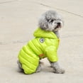 thumbnail image 3 of Ropa de invierno para perros, mono, cachorro, pomerania, caniche, bichón, schnauzer, corgi galés, ropa para perros, disfraz, abrigo para mascotas, atuendo, prenda, 3 of 5