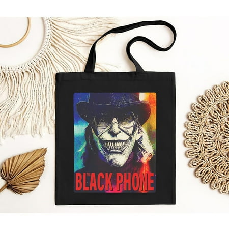vintage The Black Phone Tote Bag-TH22797