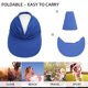 thumbnail image 3 of Sombrero parasol hueco elástico resistente a los rayos ultravioleta - Sombrero parasol de doble cara para deportes al aire libre en la playa, senderismo, vacaciones de golf para mujeres, 3 of 5
