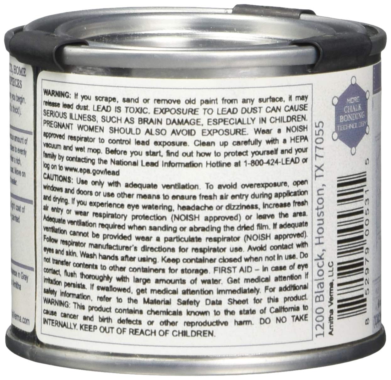 AMITHA VERMA SG04 4OZ Stone Chalk Paint