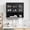 Black, variant on Bathroom Wall Cabinet, 3-Door Wooden Wall Cabinet with Open and Hidden Storage Space, Medicine Cabinet with Glass Door and Towel Bar for Entryway Living Room Bathroom Dining Room,Dark Green
