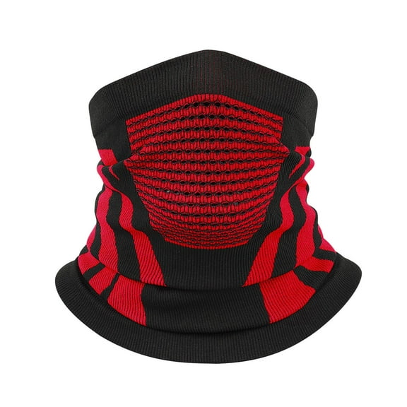 Fewfanhot Unisex Neck Gaiter Face Cover Windproof Scarf Neck Warmer for Riding Motorcycle Mountaineering Wind and Sand Protection Ski Mask