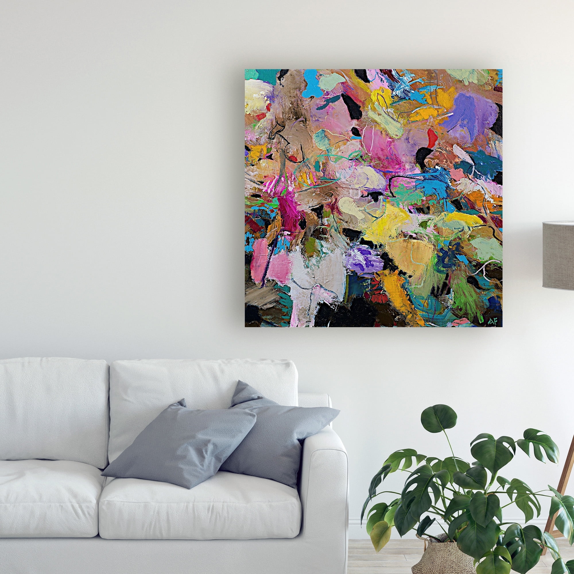 Trademark Fine Art 'Capri Points' Canvas Art by Allan Friedlander