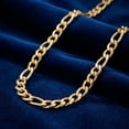 thumbnail image 6 of Pompeii 14k Yellow Gold-filled Figaro Link Chain Necklace (,), 6 of 6