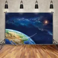 thumbnail image 2 of Galaxy Nebula Planet Backdrop for Photography Universe Outer Space Star Background Boys Birthday Party ration Props, 2 of 8