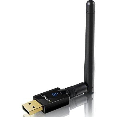 wifi adapter ac600 usb wireless adapter 2.4ghz/5.8ghz dual band network lan card with external antenna for windows 10/8.1/8/7/xp/vista/mac