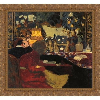 Camille Pissarro、海外版超希少レゾネ、新品額装付 Hyde Park, London 34x28 Large Gold Ornate Wood Framed Canvas Art