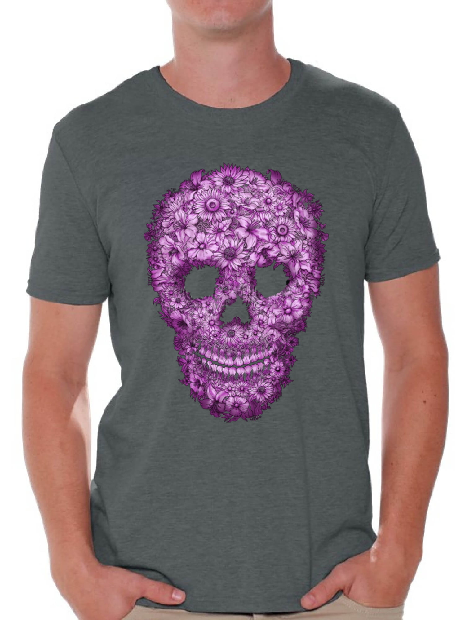 Mexican Dia De Los Muertos Calavera Skull 100% Cotton Premium Unisex T-shirt