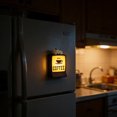thumbnail image 2 of Mini Coffee Refrigerator Retro Coffee Neon Sign Fridge with Light Wall Mount Lighted & Bar Signs for Kitchen Home Dorm CoffeeLovers, 2 of 4