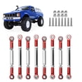 thumbnail image 4 of RC Steering Servo Pull Rod, RC Pull Rod Metal Linkage Arm Tie Rod Ends Connector for WPL, 4 of 7