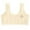 Yellow, variant on 3PC Tween Girls Training Bra Cotton T-Shirt Bra Comfort No-Padded Wireless Comfort Sleeping Bralette, Multi-Pack, L