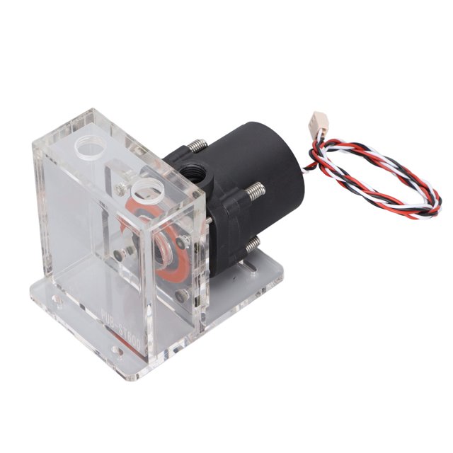 PC CPU Water Cooling System, Heat Dissipation 4 Meters Long Pump Head Water Cooling Integrated Mute Water Pump for Notebook for Phone