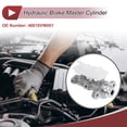 thumbnail image 3 of Unique Bargains 1 Pc Brake Master Cylinder for Nissan Urvan 2002-2013 Engine Compartment Hydraulic Master Cylinder with Reservoir No.46010VW001 Aluminum Alloy Plastic, 3 of 7