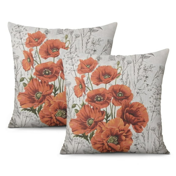 Elevate Your Space with Turkish Persian Ethnic Boho Pillow Covers – Soft and Stylish 16x16 Inch Cushion Cases for Living Room, Bedroom, and Outdoor Décor(Pack of 2)