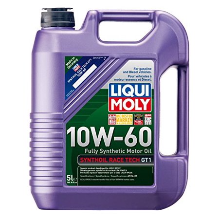 Liqui Moly (2024-4PK) Synthoil Race Tech GT1 10W-60 Motor Oil - 5 Liter Liqui Moly (2024-4PK) Synthoil Race Tech GT1 10W-60 Motor Oil - 5 Liter