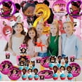 thumbnail image 6 of Boss Baby Africa Girl 2nd Tableware Balloons Cake Toppers Backdrop Banner Supplies Party Decor Plates Decorations, 6 of 7