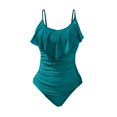 thumbnail image 7 of MSJUHEG Bathing Suit for Women,Bathing Suit Monokini,V Neck,High Cut Backless,Ribbed One Piece Swimsuits for Women,High Waisted Bikini Sets for Women,Monokini Swimsuits for Women Mint Green S, 7 of 7