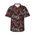 thumbnail image 2 of Goofa Vintage Gaming Hawaiian Shirt for Men, Unisex Summer Beach Casual Short Sleeve Button Down Shirts,Aloha Tropical Floral print shirt-X-Large, 2 of 9