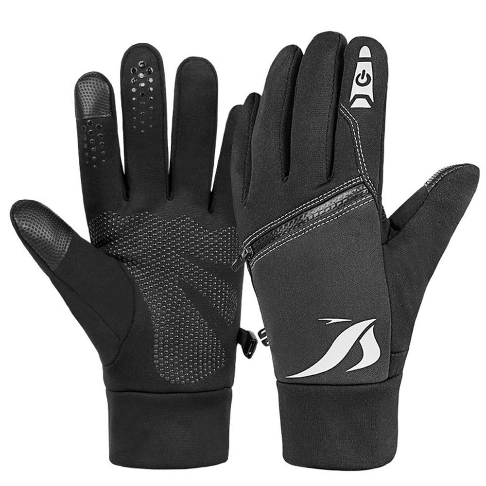 Winter Gloves,Touch Screen Gloves Light Rainproof Windproof Anti-Slip for Goalie,Cycling,Running,Driving,Dog Walking