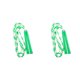 thumbnail image 1 of Sonducket Adjustable Jump Rope Beaded Skipping for Exercise Green + White Fitness Tipo 1 2piezas, 1 of 1
