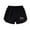 Black b, variant on DAETIROS Girls Athletic Shorts, Elastic Waist Summer Casual Cotton Girls Shorts on Sale Gray Size 3 T-8 T