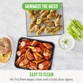 thumbnail image 2 of GreenLife - Freidora de aire para horno tostador de encimera de acero inoxidable, antiadherente de cerámica saludable, última intervens, 2 of 9