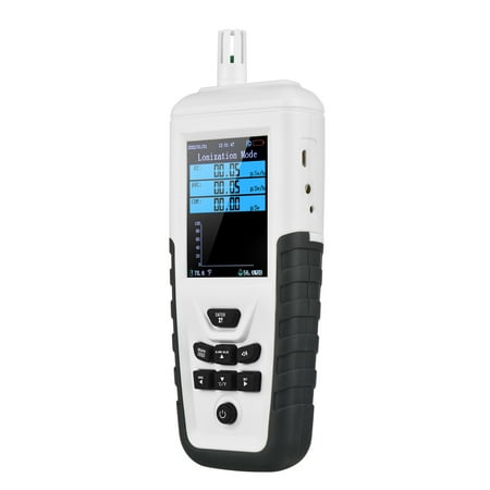 

OWSOO Portable Rechargeable Nuclear Radiation Detector Radiometer GM Counter Radiation Gauge Handheld & Tripod Mounted Radiation Dose Detector βγX-rays Radiation Meter 3.2-inch Color Screen Geiger