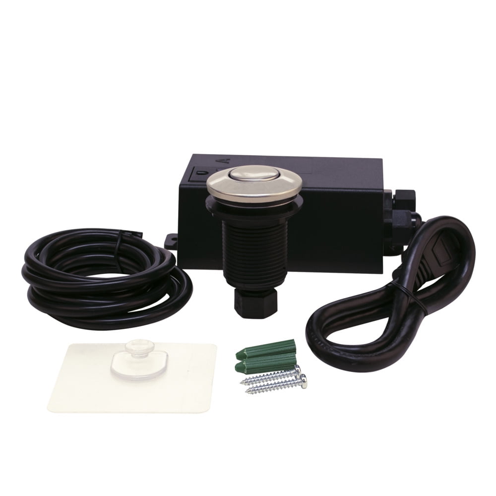 EZFLO 86726 Garbage Disposal Switch Kit, Brushed Nickel