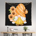 thumbnail image 2 of Pofeuu Sunflower Gnomes 2 Print Wall Tapestry Decoration Wall Hanging Tapestry 60 x 51 Inch, 2 of 6