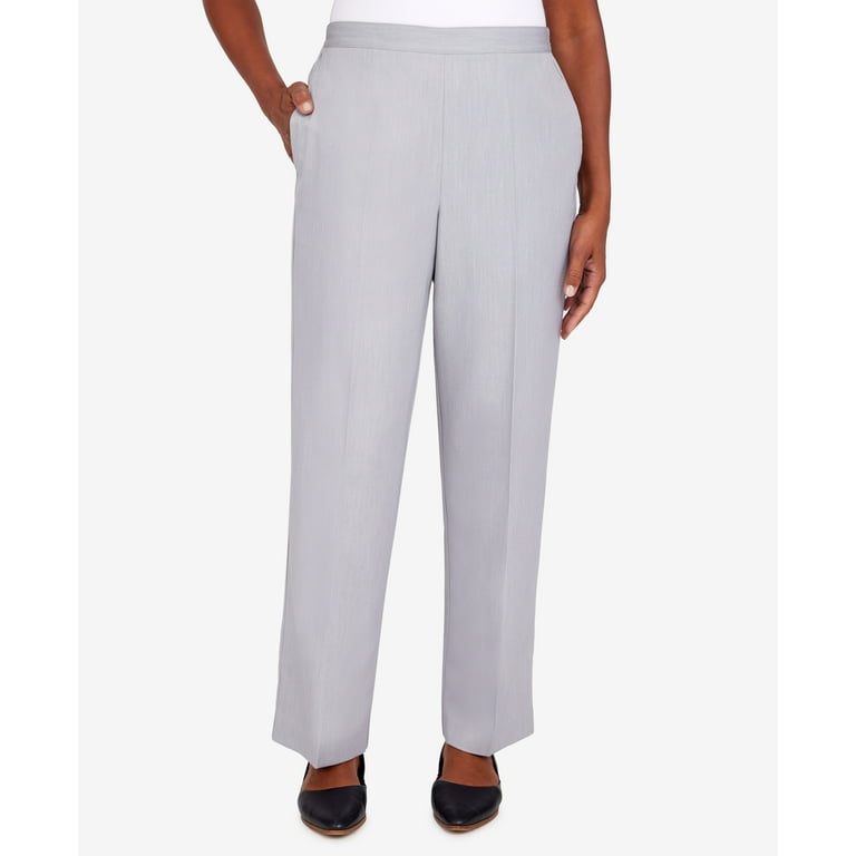 Alfred Dunner Womens Petite Chic Average Length Pant Walmart