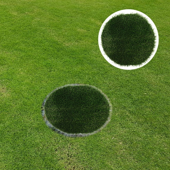 GOOHOCHY Artificial Grass Mat Green for Dining Table Centerpiece 1Pack