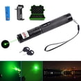 thumbnail image 2 of Muyoka 10 Millas 532nm L谩piz puntero l谩ser verde Visible Beam Lazer Light + Bater铆a + Cargador Linterna l谩ser L谩piz puntero l谩ser verde de alta potencia con enfoque ajustable Indicador de viaje al ai, 2 of 7