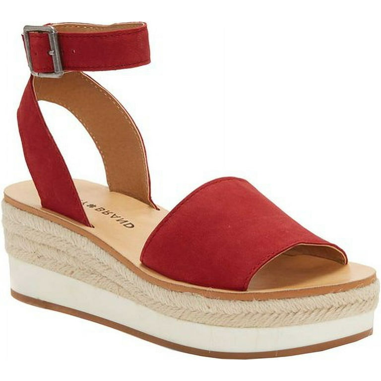 Lucky brand joodith deals espadrille wedge sandals