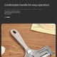 thumbnail image 5 of Inteprter Cortador de mantequilla portátil: liviano y ajustable para cortar mantequilla en movimiento Rebanador liviano y portátil ajustable Cocina y Comedor Plata esmerilada, 5 of 6