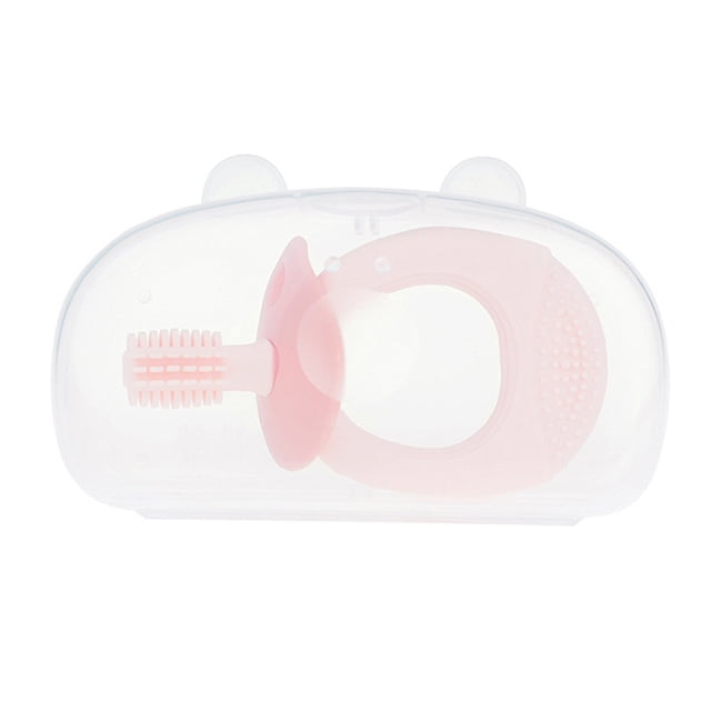 Baby Baby Training Toothbrush Teether Silicone 360 degrees Celsius lean Mouthguard Baby Massage Toothbrush