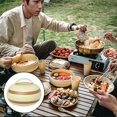 thumbnail image 5 of Juego de platos de plástico de calidad alimentaria, vajilla portátil para acampar, comer, tazón de sopa, vajilla para viaje, fácil de limpiar, 1 Juego, 5 of 5