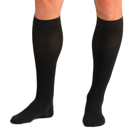 Mediven Patriot Calf Ribbed CT 20-30 mmHg Calf Ribbed CT Black X-Large