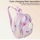 thumbnail image 3 of Mochila De Lentejuelas Unicornio Para Niñas Bolsa Kinder Con Pelusa Modelo Rosa, 3 of 4