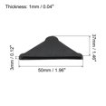 thumbnail image 2 of Unique Bargains PP Corner Protector Triangle 37x3mm for Ceramic, Glass, Metal Sheets Black 30 Pack, 2 of 5