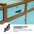 thumbnail image 4 of Rotating Hidden Handle Metal Recessed Pull Handle Floor Cabinet Door Closet Furniture Handle, 4 of 8