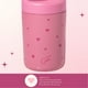 thumbnail image 5 of Frasco para comida Paris Hilton de acero inoxidable 470mL rosa con diseño de corazón, 5 of 7