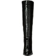 thumbnail image 2 of Vince Camuto Pelsna Women's Black Boot 10 M, black/crocodile, Size 10.0, 2 of 7