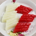 thumbnail image 4 of Coofit Artificial Food Realistic Tuna Slice Artificial Sushi Food Prop for Display, 4 of 10
